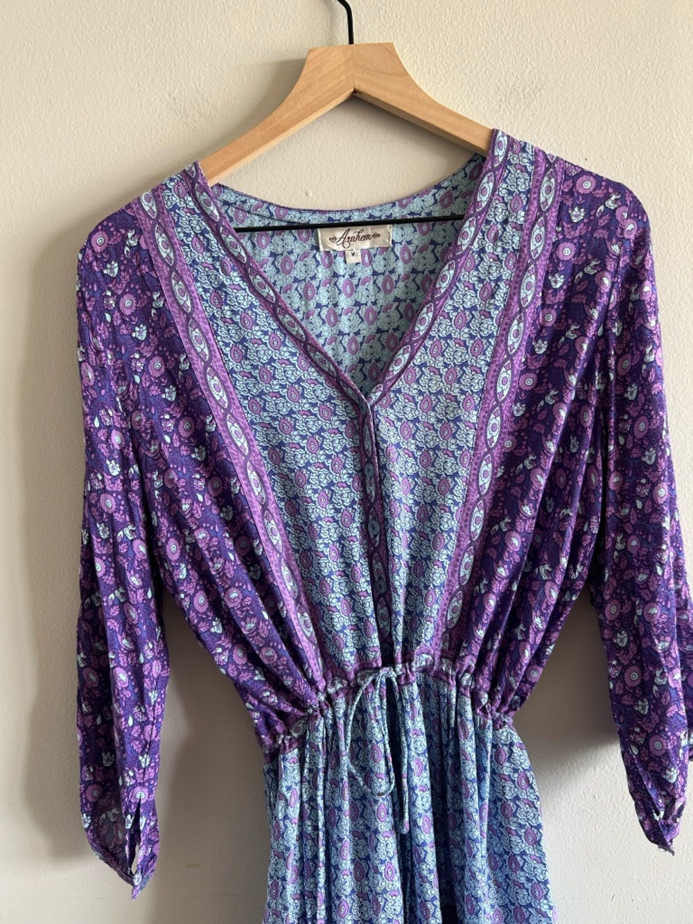 Arnhem Florence Mini Dress Opal Purple Size Medium - Picture 6 of 16